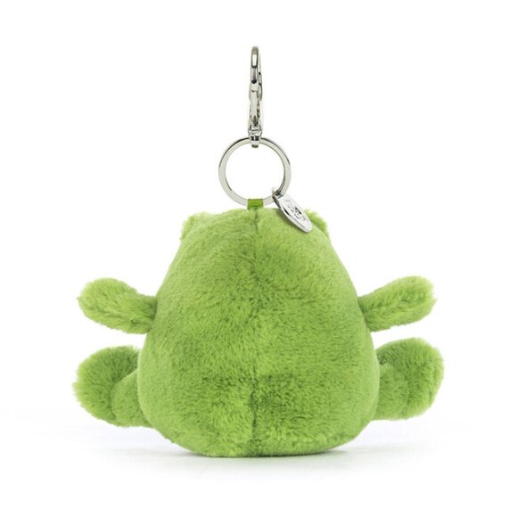 Jellycat Wawa Rain Frog Keychain Bag Charm Plush NWT and Dust Bag Gift - Picture 5 of 5